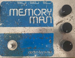 Pedals Module Memory Man MK1 Blue from Electro-Harmonix