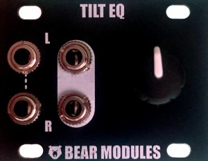 Eurorack Module TILT EQ 1U from BearModules
