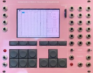 Eurorack Module Nerdseq SafexKeeping Pink Panel from XOR Electronics