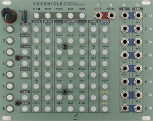 Eurorack Module CHRONICLE from Tenderfoot Electronics
