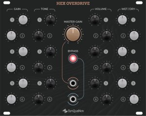 Eurorack Module SM Hex Overdrive from SynQuaNon
