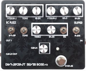 Pedals Module Silver Rose V2 from Dwarfcraft Devices