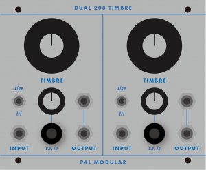 Buchla Module P4L / DUAL 208 TIMBRE from Other/unknown