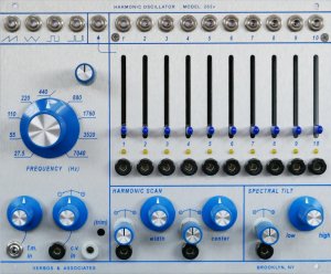 Buchla Module Harmonic Oscillator 262v from Verbos & Associates