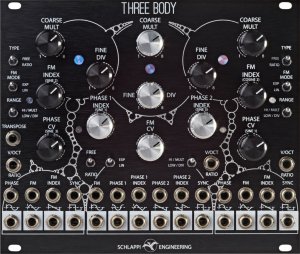 Eurorack Module Three Body from Schlappi Engineering