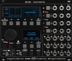 Eurorack Module ER-301 [ BLACK PANEL ] from Other/unknown