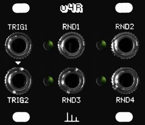 Eurorack Module u4R [ BLACK ] from Other/unknown