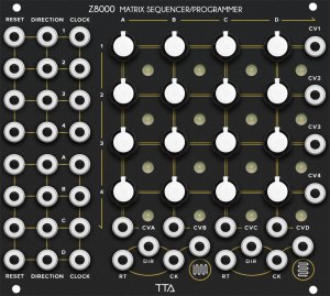 Eurorack Module Z8000 Black from Tiptop Audio