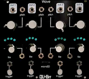 Eurorack Module Wave (black) from Qu-Bit Electronix