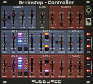 Eurorack Module Brainstep Controller from Tubbutec