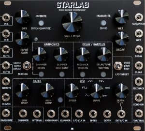 Eurorack Module Starlab - Black Panel from Mörk Modules