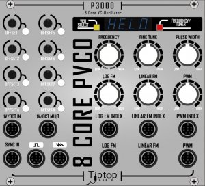 Eurorack Module P3000 Prototype from Tiptop Audio
