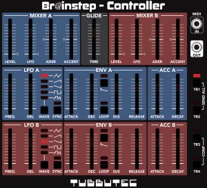 Eurorack Module Brainstep Controller from Tubbutec