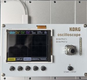 Eurorack Module Korg NTS-2 Oscilloscope with DIY Adapter from Other/unknown