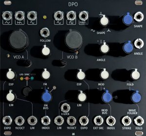 Eurorack Module DPO - Black Panel from Mörk Modules