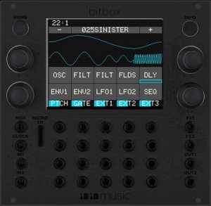 Eurorack Module syntbox black from 1010 Music