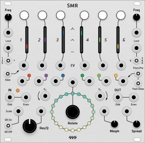 Eurorack Module 4ms SMR Spectral Multiband Resonator (Grayscale panel) from Grayscale
