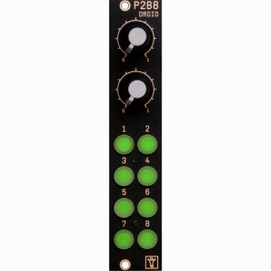 Eurorack Module DROID P2B8 Controller - green from Der Mann mit der Maschine