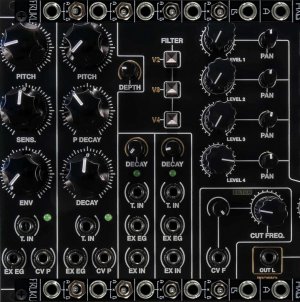 Eurorack Module ZAAR_2xAXB 25HP from Other/unknown