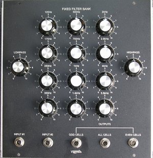 MU Module Fixed Filter Bank,FFB from YuSynth