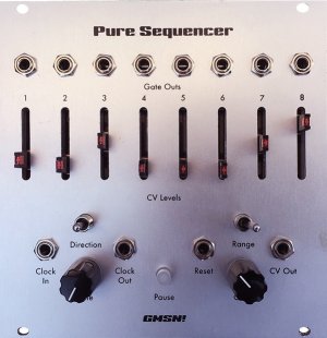 Eurorack Module PURE Sequencer from GMSN!
