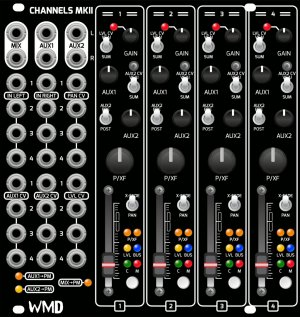 Eurorack Module PM Channels MKII from WMD