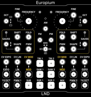 Eurorack Module Europium from Other/unknown