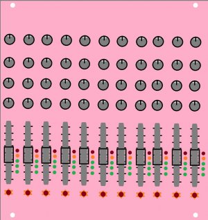 Eurorack Module MIDI MIX controller from Other/unknown