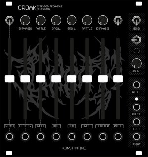 Eurorack Module CROAK (beta 1) from Konstantine