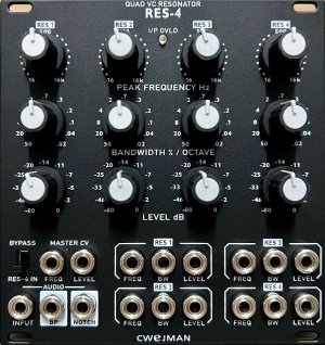 Eurorack Module RES-4 from Cwejman