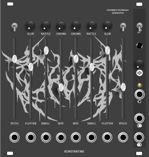 Eurorack Module Croak (alpha 2) from Konstantine