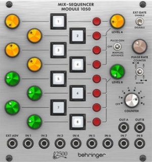 Eurorack Module 1050 Mix-Sequencer Module from Behringer