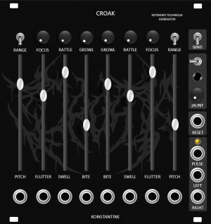 Eurorack Module Croak (alpha 3) from Konstantine