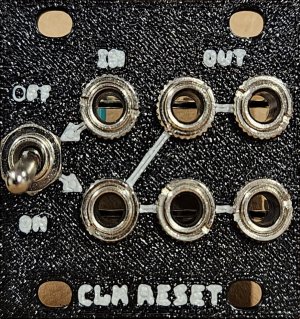 Eurorack Module Clock Reset switched mult from Other/unknown