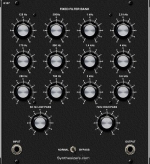 MU Module Q127 Fixed Filter Bank from Synthesizers.com