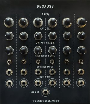 Eurorack Module Degauss from Wildfire Laboratories