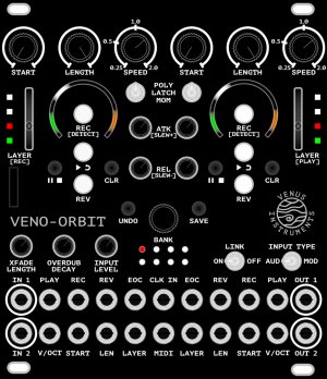 Eurorack Module Veno-Orbit from Venus Instruments