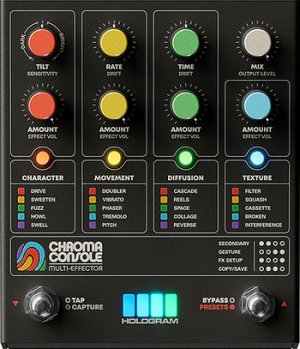 Pedals Module Chroma Console Matte Black from Hologram