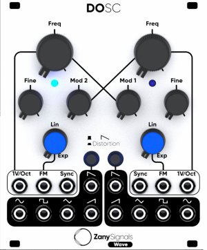 Eurorack Module DOSC from ZanySignals