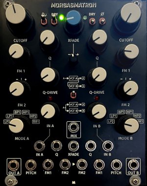 Eurorack Module Morgasmatron - Black Panel from Mörk Modules