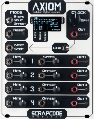 Eurorack Module AXIOM from Scrapcode Modular