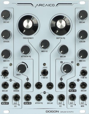 Eurorack Module Dogon (white panel) from Arcaico