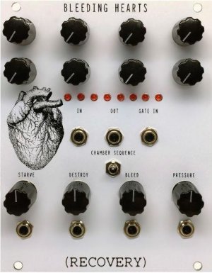 Eurorack Module Bleeding Hearts from Recovery Effects and Devices