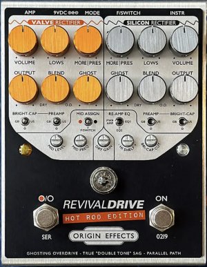 Pedals Module RevivalDrive HotRod Edition from Origin Effects