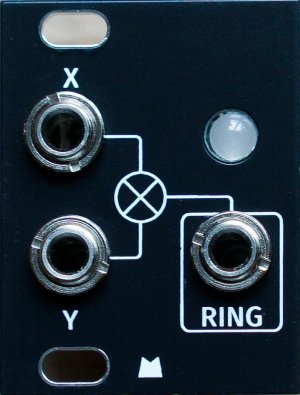 Eurorack Module Ringmod 1U - Black Panel from Mörk Modules