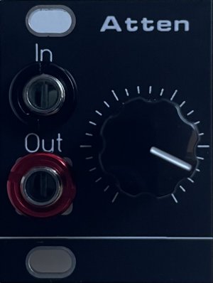 Eurorack Module Atten 1U from David Haillant