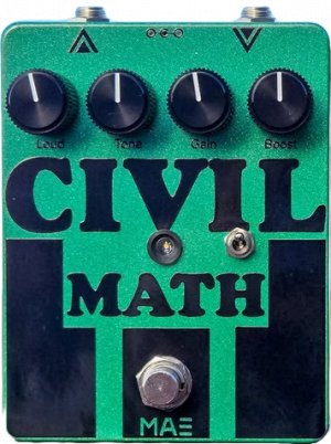 Pedals Module Mask Audio Electronics Civil Math Lucky Green from Other/unknown