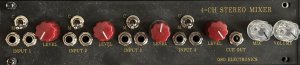 Eurorack Module GSO 4ch Stereo Mixer from Other/unknown