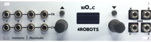 Eurorack Module 1uO_c - 4Robots (w0.96" Screen) from Plum Audio