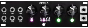 Eurorack Module Apex X (Black) from Plum Audio